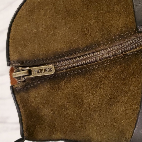 Pikolinos | Baqueira Suede Ankle Booties| Olive Brown | Sz 40 (9) - Picture 8 of 16